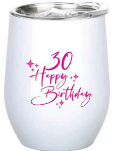 30th Metal Tumbler