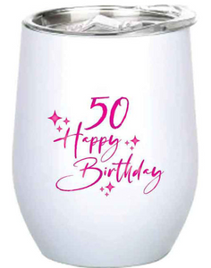 50th Metal Tumbler