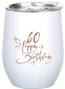 60th Metal Tumbler