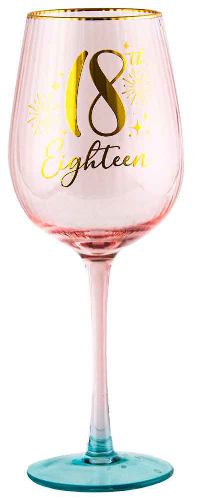 Fluted Wine Glass 18th