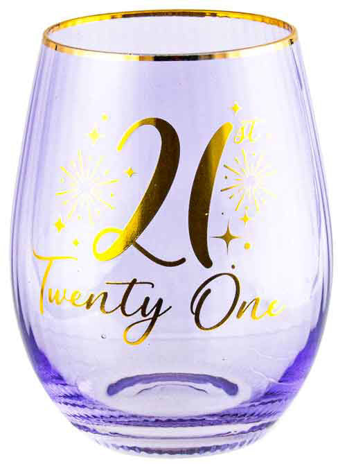 Fluted Stemless Glass 21st