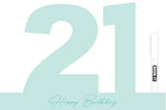 Load image into Gallery viewer, Signature Block Pastel - 21st [FLV:Minty Green]
