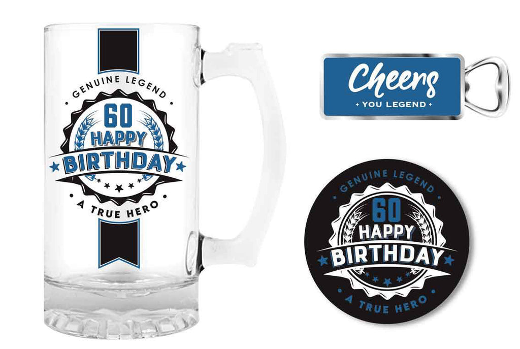 60th Stein Gift Pack
