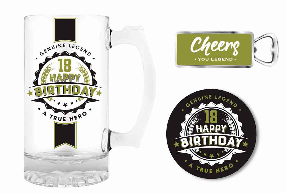 18th Stein Gift Set
