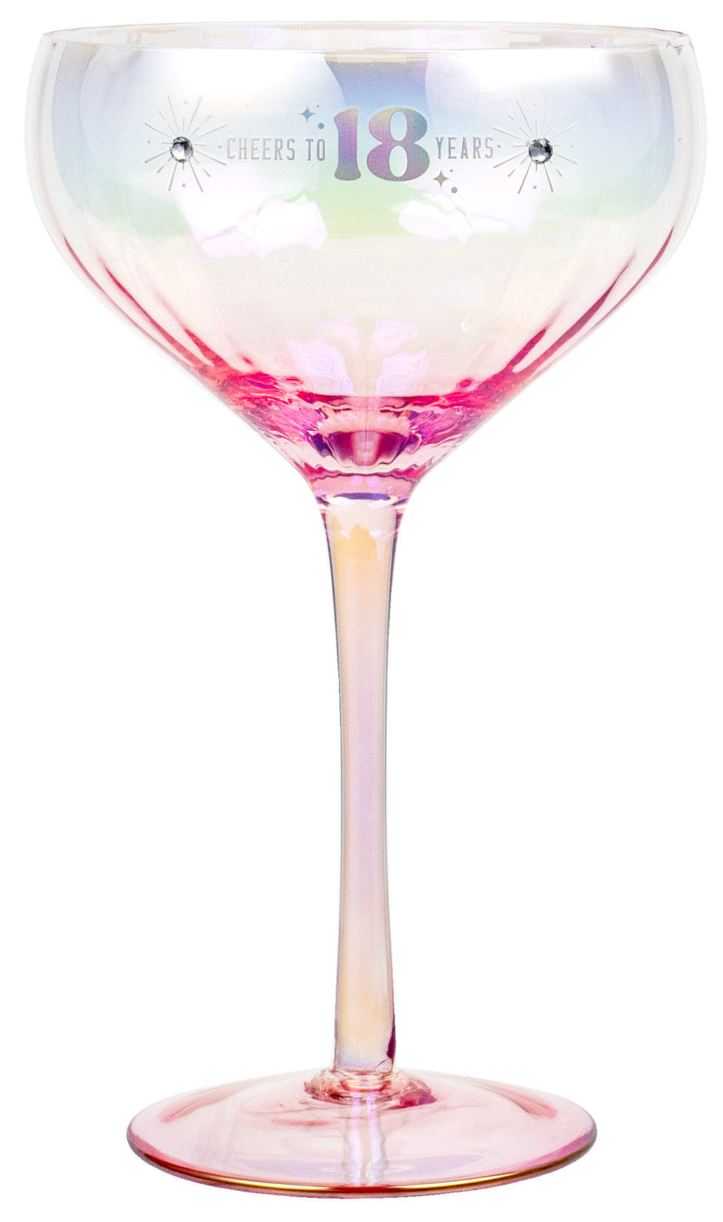 18th Holographic Coupe Glass