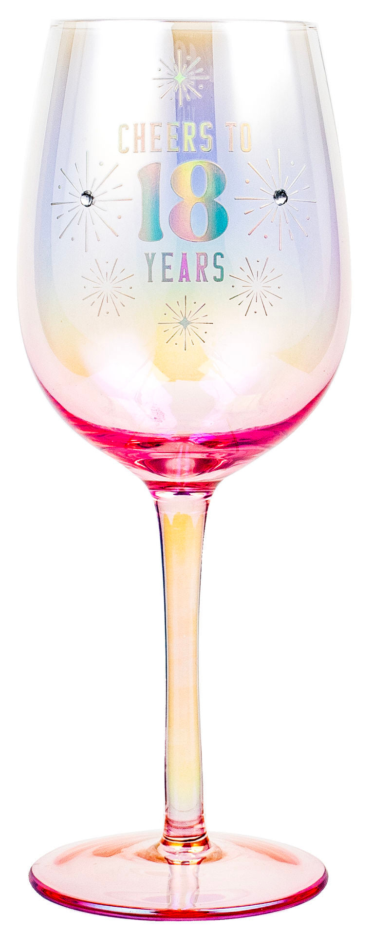 18th Holographic Wine Glass [FLV:18]