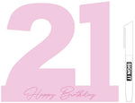 Load image into Gallery viewer, Signature Mini Block - 21st [FLV:Fairy Floss]
