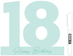 Load image into Gallery viewer, Signature Mini Block - 18th [FLV:Minty Green]
