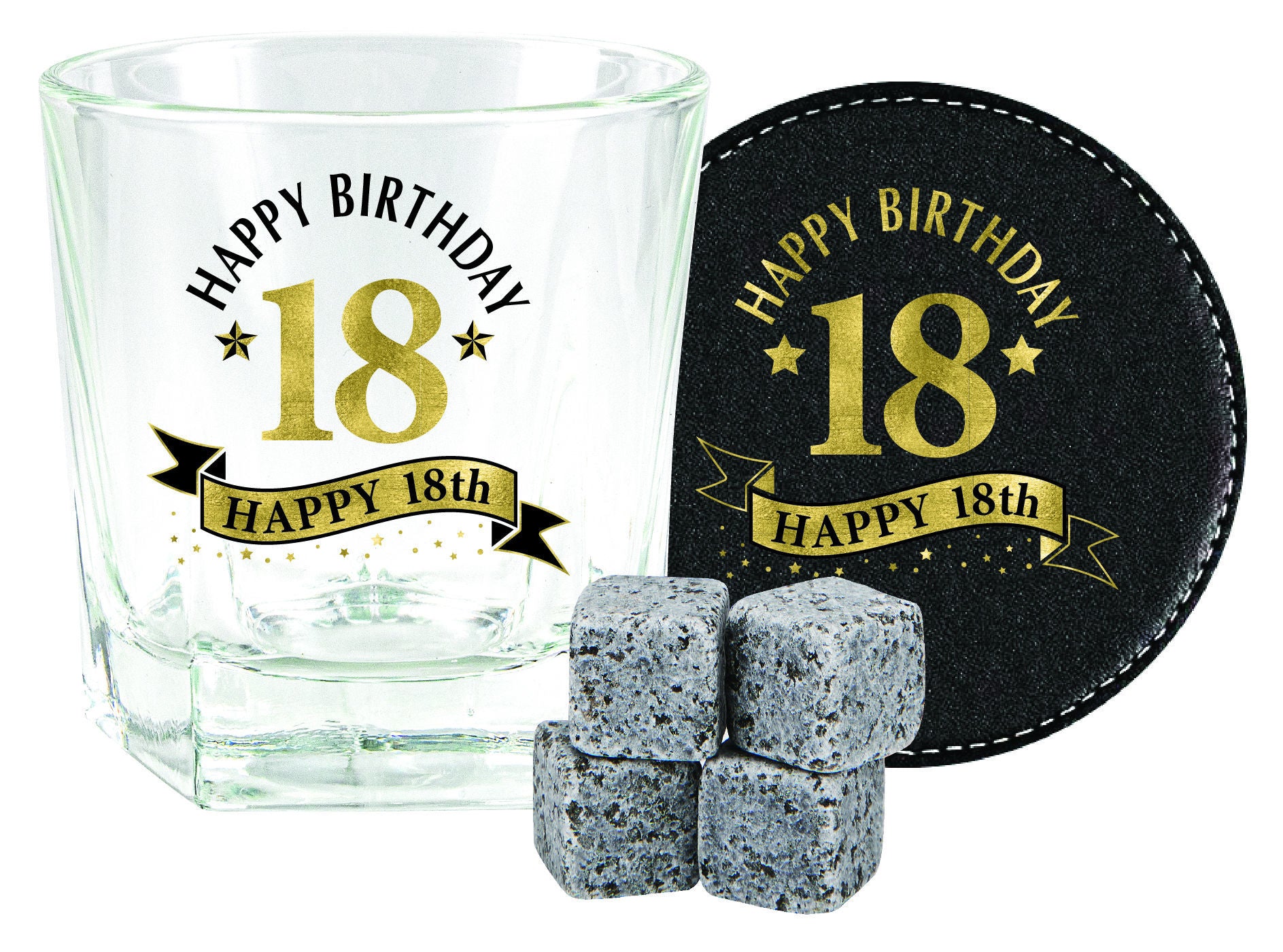 18th Whisky Glass Gift Set