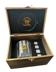 18th Whisky Glass Gift Set