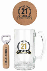 Load image into Gallery viewer, 21st 3pc Stein Gift Set
