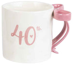Load image into Gallery viewer, 40th Bow Handle Mug
