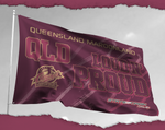 Load image into Gallery viewer, Qld Maroons Large Banner Flag [FLV:Loud &amp; Proud]
