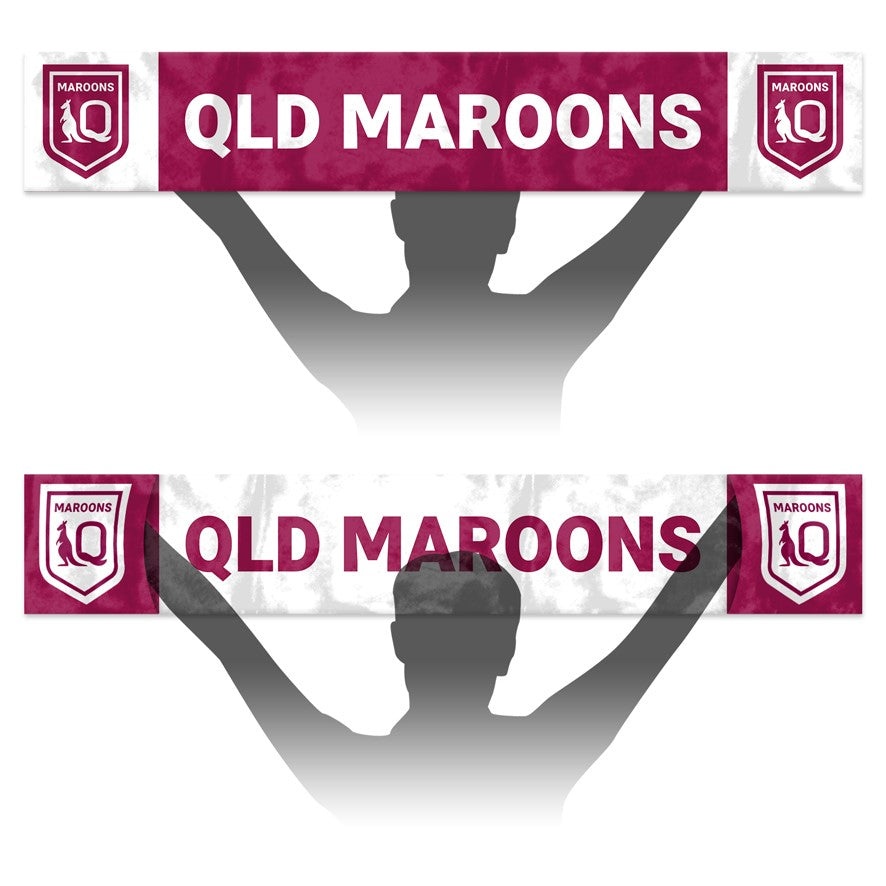 Qld Maroons Medium Banner Flag