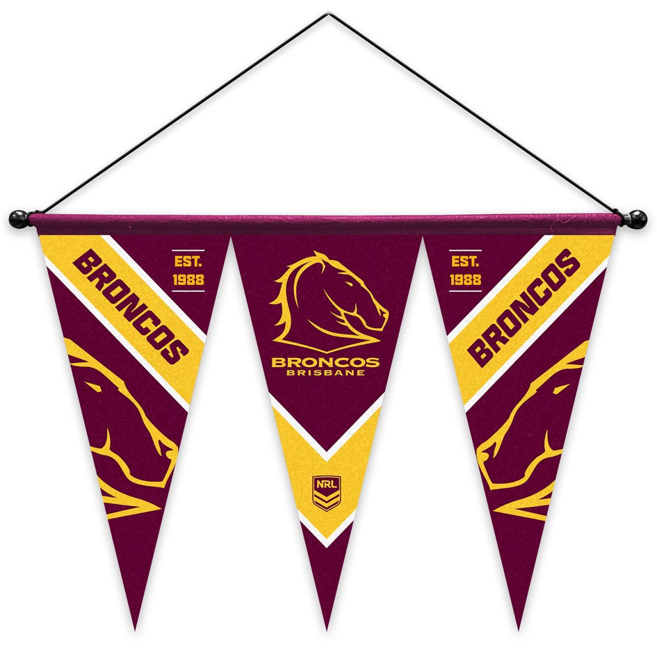 Brisbane Broncos Multi Pennant