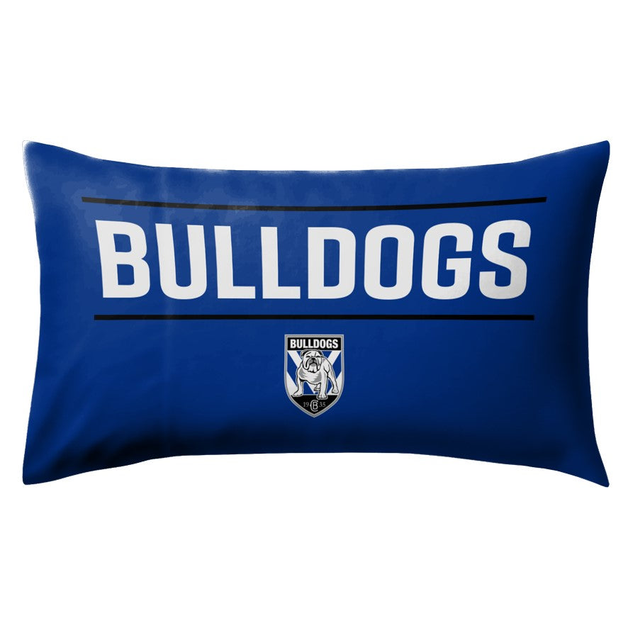 Canterbury Bulldogs Logo Pillow Case