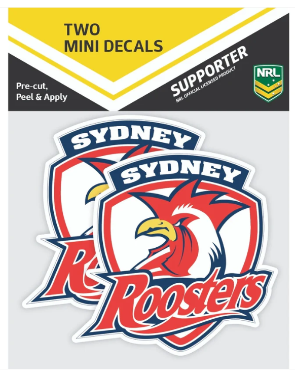 Sydney Roosters Vinyl Stickers