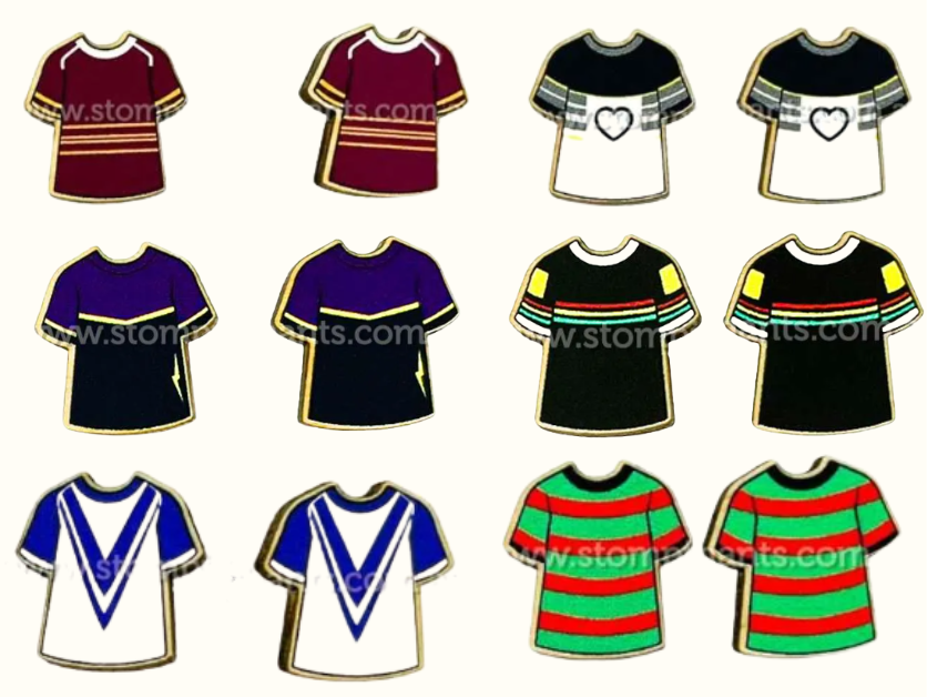 NRL Jersey Studs [FLV:Jersey 1]