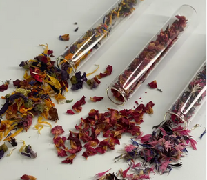Edible Flower Test Tubes [FLV:Berry Mix]