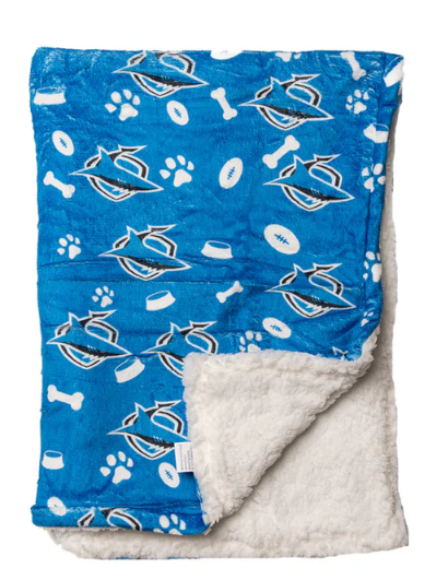 Cronulla Sharks Pet Blanket