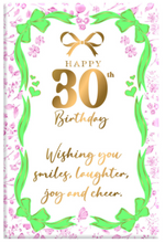 Load image into Gallery viewer, Birthday Ceramic Plaque [FLV:30th]
