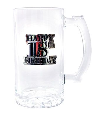 18th Glass Stein [FLV:Badged]