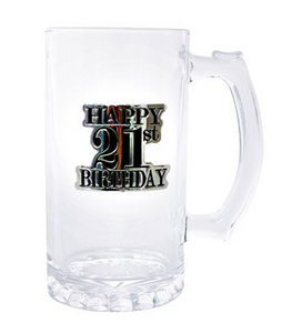 21st Glass Stein [FLV:Badged]