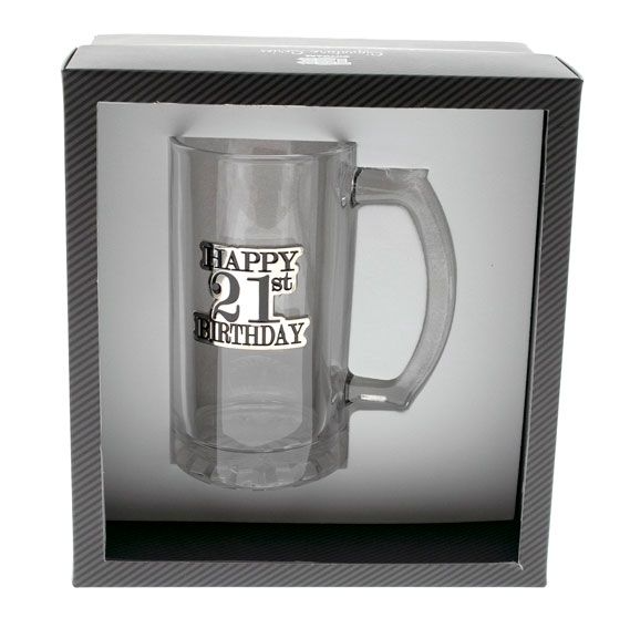 21st Glass Stein [FLV:Badged]