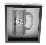 Load image into Gallery viewer, 21st Glass Stein [FLV:Badged]
