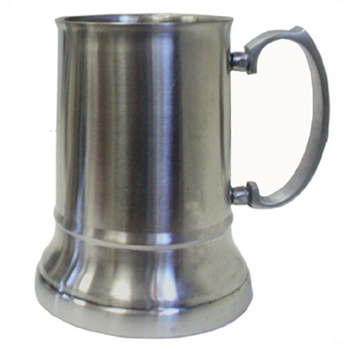 Stainless Steel Tankard [FLV:Satin Finish]