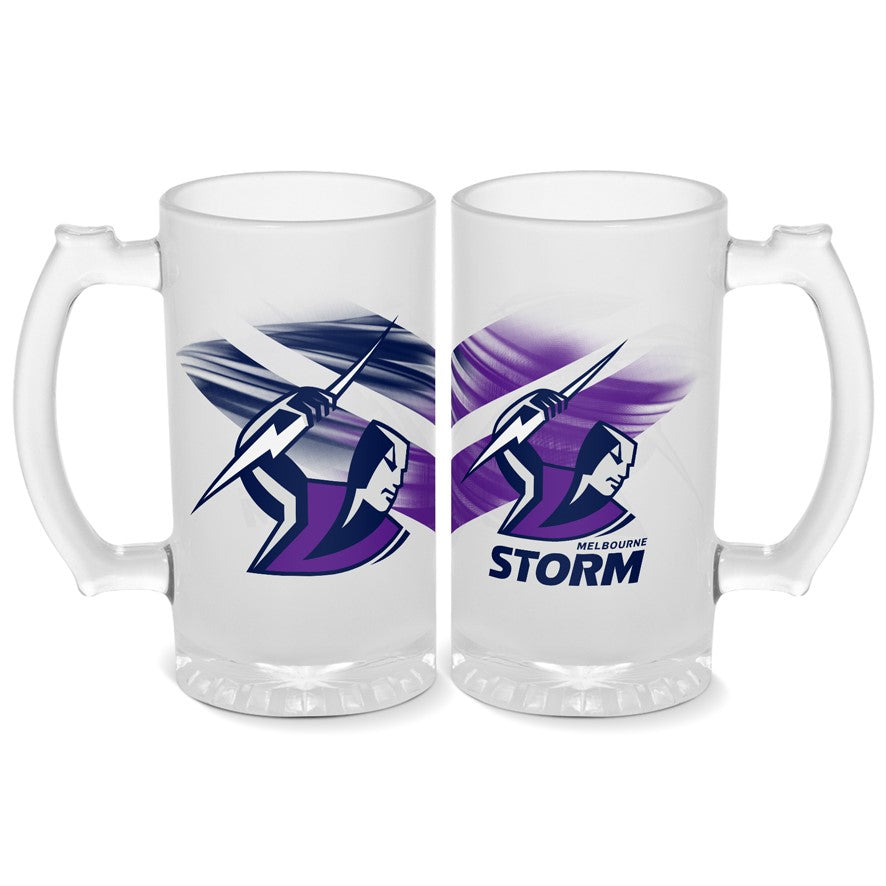 Melbourne Storm Glass Stein