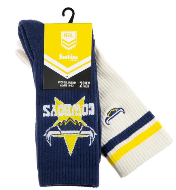 NQ Cowboys Icon Socks