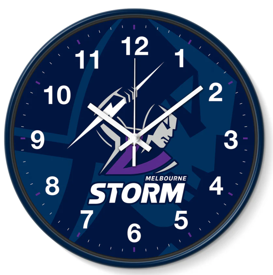 Melbourne Storm Wall Clock