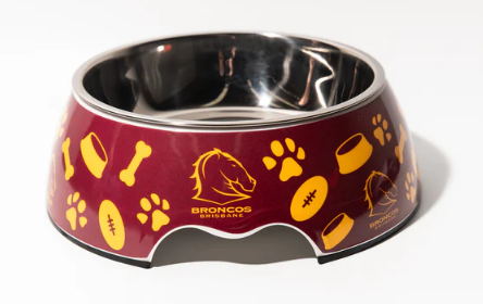 Brisbane Broncos Pet Bowl