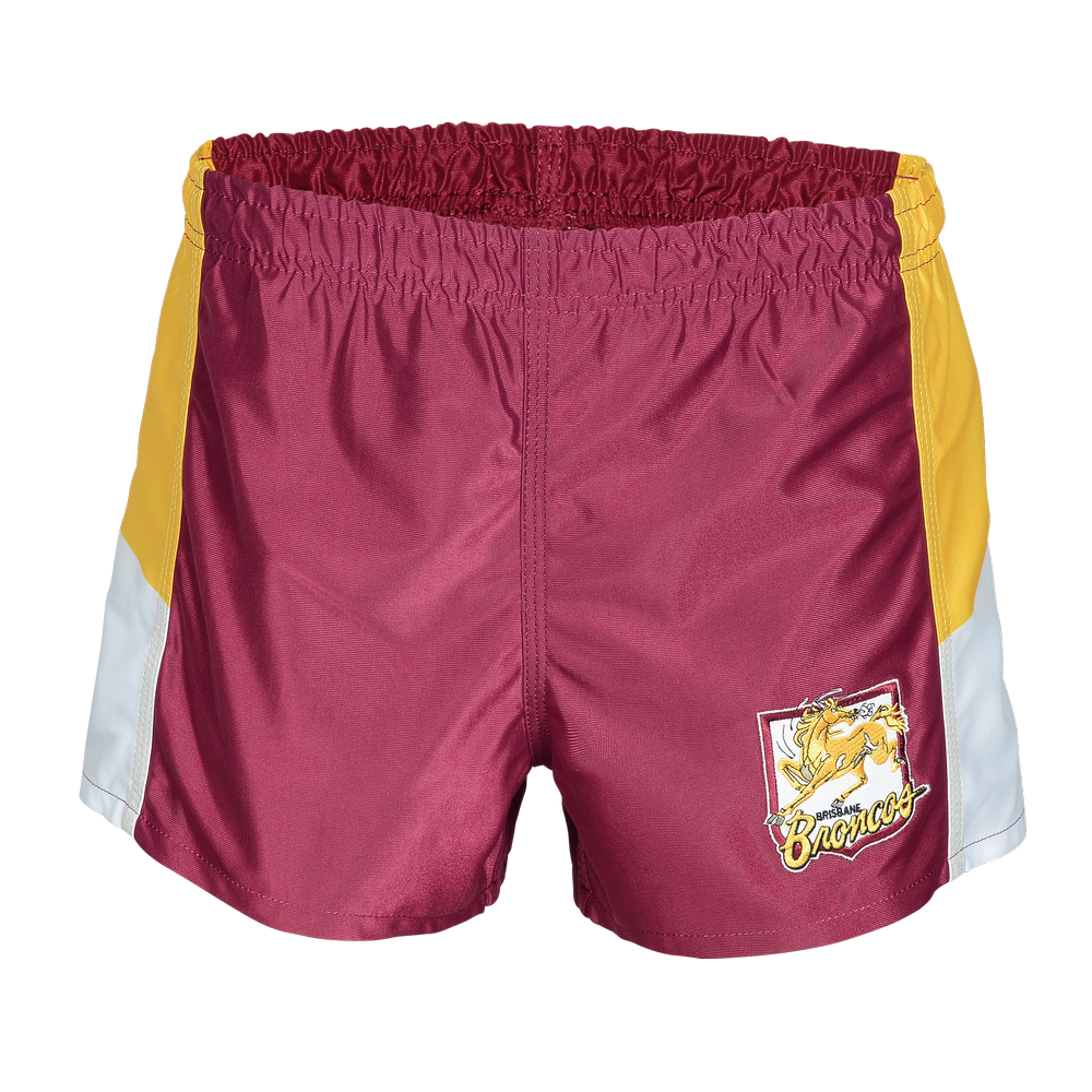 Brisbane Broncos Retro Supporter Shorts