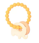 Load image into Gallery viewer, Baby Elephant Silicone Teether [FLV:Mustard]
