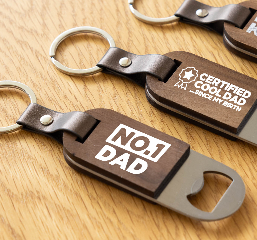 Fathers Day Bottle Opener Keyring [FLV:Certified]