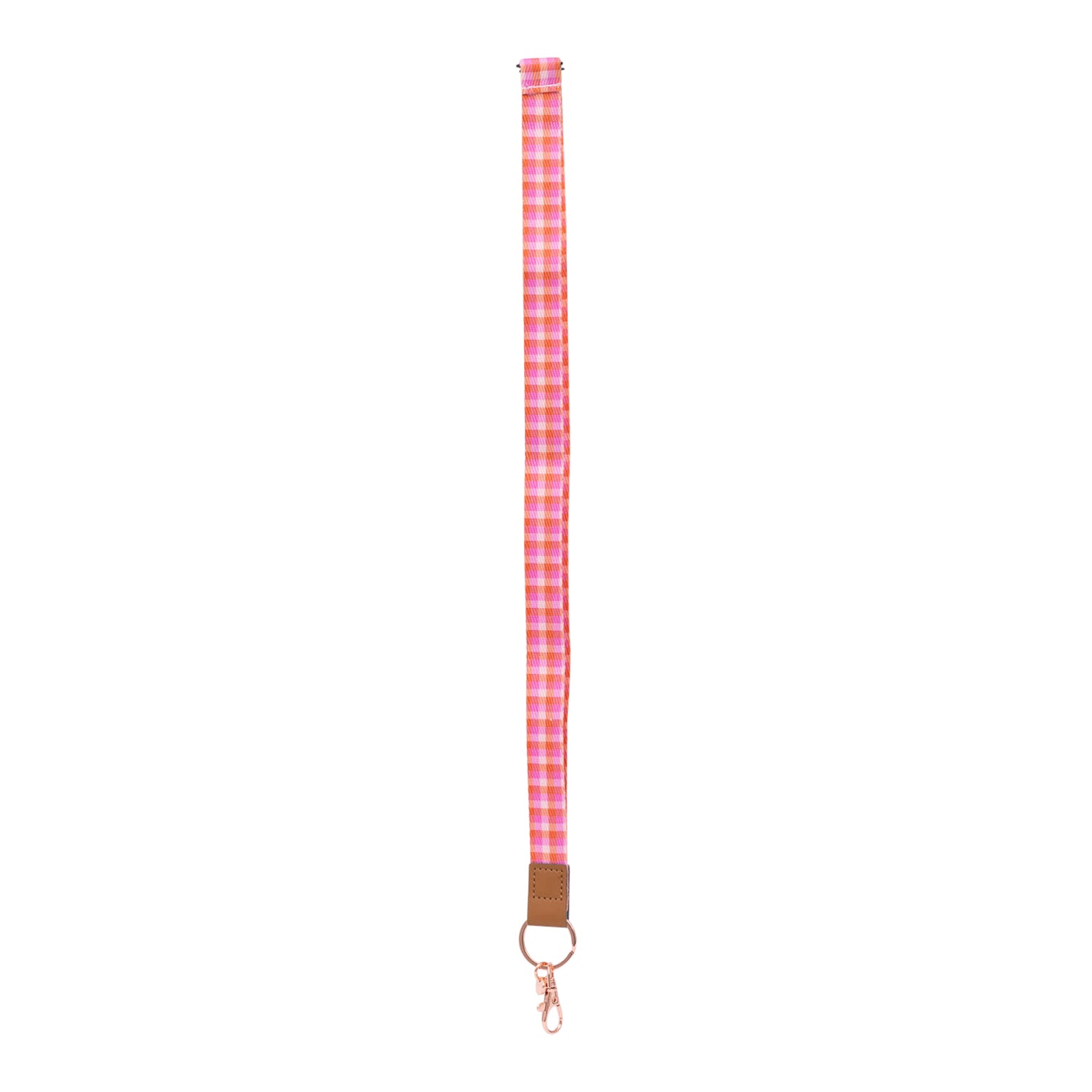 Fabric Lanyard [FLV:Plaid]