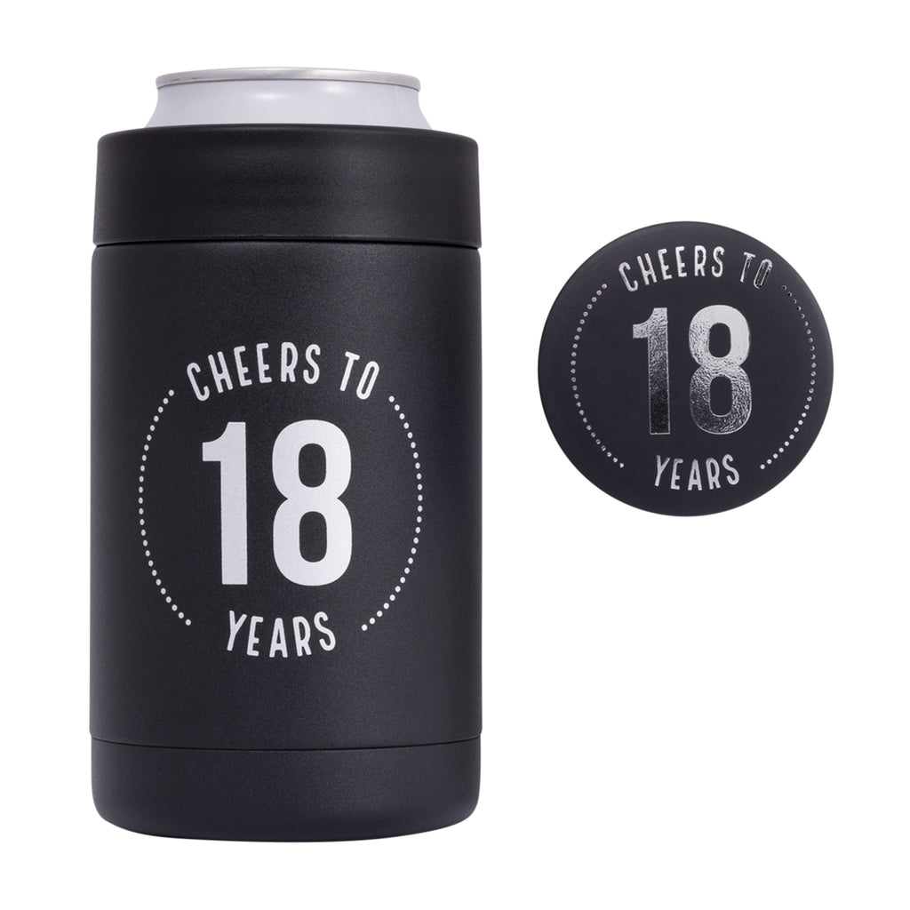 18th Celebration Cooler & Badge