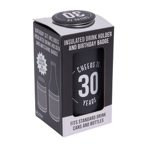 30th Celebration Cooler & Badge