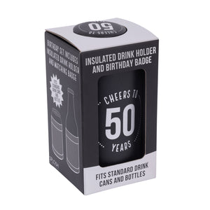 50th Celebration Cooler & Badge