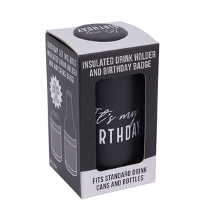Birthday Celebration Cooler & Badge