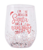 Load image into Gallery viewer, Christmas Glass [FLV:Naughty]
