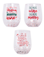 Load image into Gallery viewer, Christmas Glass [FLV:Naughty]
