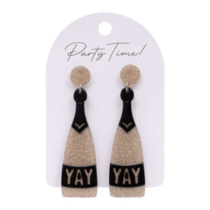 Birthday Celebration earrings [FLV:Champagne]