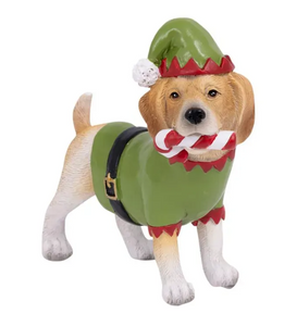 Christmas Dog Ornament [FLV:Elf]