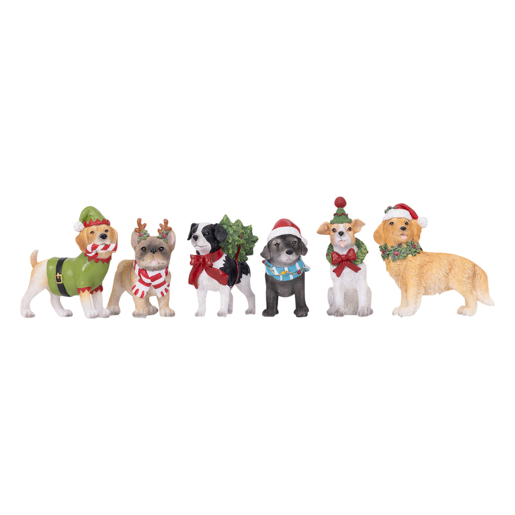 Christmas Dog Ornament [FLV:Tree]