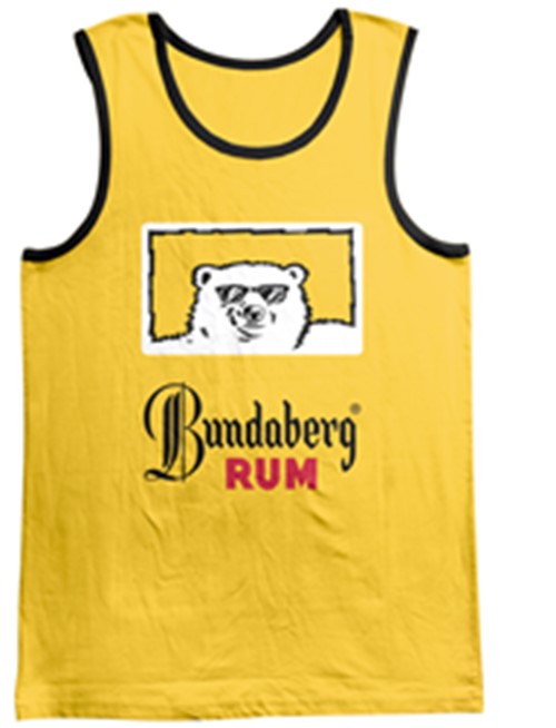 Bundaberg Rum Cool Bear Singlet [SZ:Small]