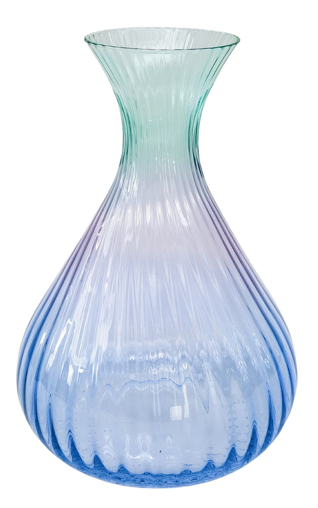 Ellie Glasses Aqua & Blue [FLV:Decanter]