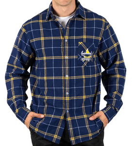 NQ Cowboys "Mustang"Flannel Shirt [SZ:4XL]